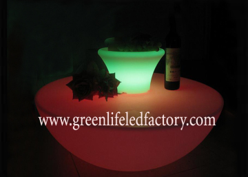 16color Changing, Outdoor LED Furniture, Glowing Plastic Tables