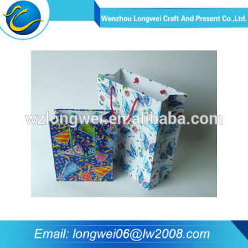 Hot sale Customized recyclable custom printed paper bags