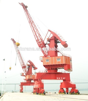 40ton Offshore Pedestal Crane Mobile Mobile Harbour Portal Crane