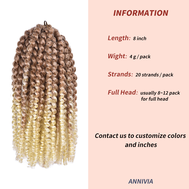 Marley Hair Extension Braid xpression twist with loose afro braid box curly water wave freetress braids crochet needle for hair