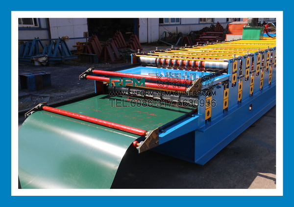 Double layer aluminium profile making machine