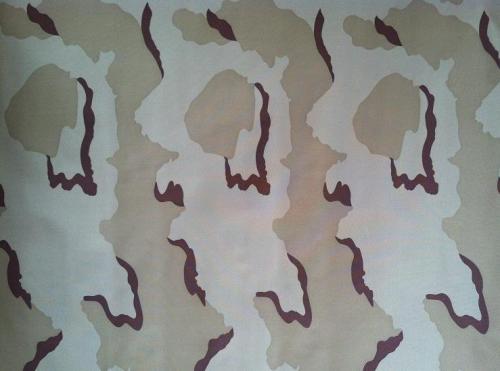 Desert Camouflage Polyester Fabric