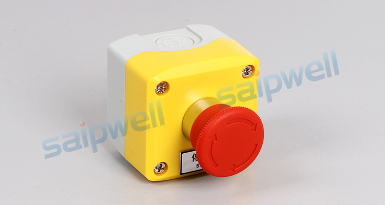 SAIP/SAIPWELL Hot Sales Dustproof Electric Outdoors Emergency 3 Push Button Switch Box