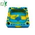 Jualan Hot Silicone Customized Logo Portable Ashtray