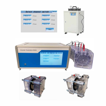 Concrete Rapid Testing Chloride Ion Migration Permeability Test Detector