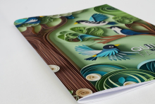 Saddle stitch catalog printing