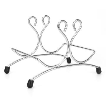 2 bottles metal Stainless steel wine rack