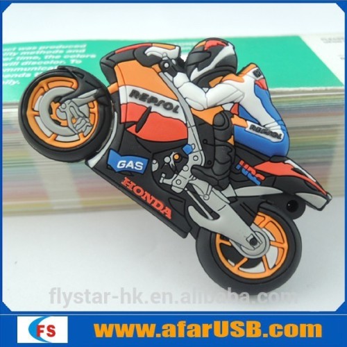 Motorcycle usb flash memory