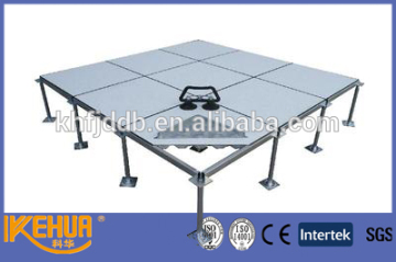 raised access floor tile in computer room