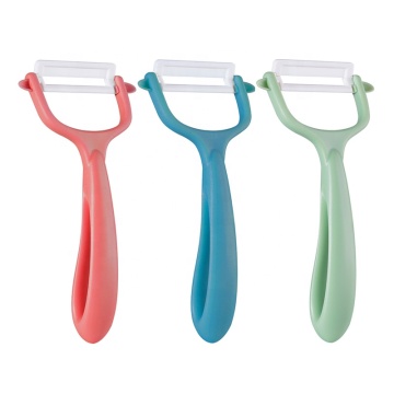 MIDDIA Fashionable Zirconia Black Blade Ceramic Peeler