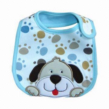 Waterproof Baby Bib with Strong Water Absorb Ability Capacity, Available in Various Colors