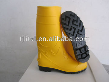 clear rubber boots