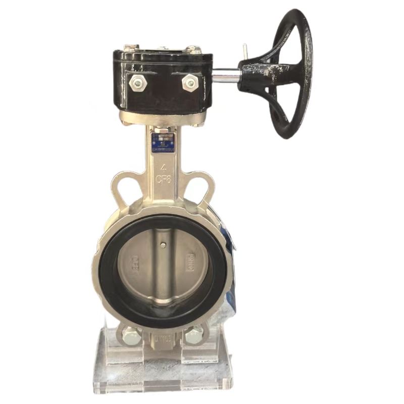 válvula de mariposa de turbina turbine butterfly valve