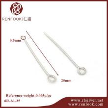 Buy jewellery online 925 sterling silver pin head connector