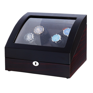 Macassar Veneer Sheet Watch Winder Box