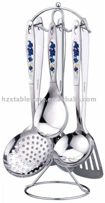 Kitchen cutlery, 7pcs S/S kitchenware set