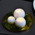 Ball Shape Tealight Candle Holders For Decor