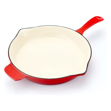 14 Inch Cast Iron Pizza Pan - Frying and Baking Tray