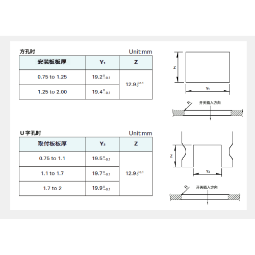 Công tắc nguồn dòng Sddje