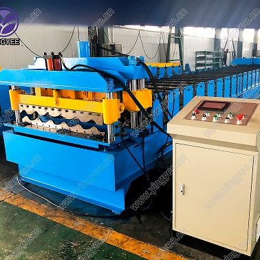 Customized Glazed tile machine roofing sheets making machine molding roof tiles machinery