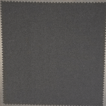 Black Plain Color Woven Worsted Fabric