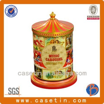 hot sale tea tin box/round tea tin box/round metal tea tin box