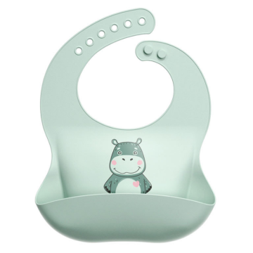 Brucatore di silicone pulire facile impermeabile per bambini