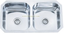 stainless steel undermount double bowl sinks,kitchen sinks,wash sinks