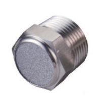 Stainless steel sintered filter silencer