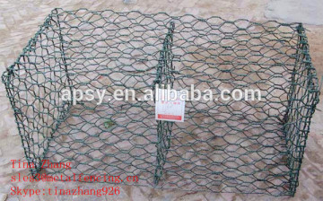 Gabion box /stone cage/manufacturer/gabion box wire fencing