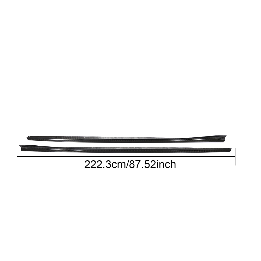 Modify Luxury G16 8 Series Carbon Fiber Car Side Skirts Spoiler for BMW M-Sport F93 M8 Base Sedan 4-Door 2019-2020