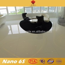 Marmoglass perfect white artificial stone floor tile