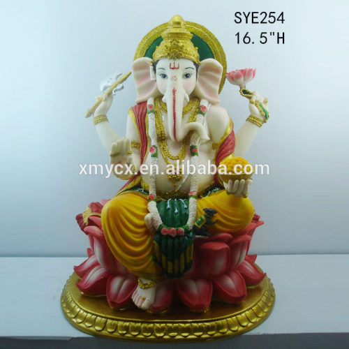 Diwali decoration home indoor resin ganesha murti for sale