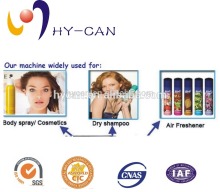 High Quality Empty Aerosol Tin can for body spray/cosmatic/dry shampoo/air freshener