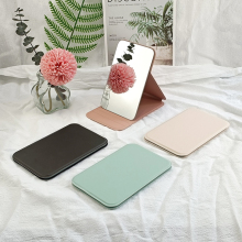 PU Leather Stand-up Desktop Folding Makeup Mirror - New Arrival Gift Cosmetic Mirror