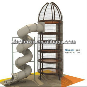 Spider net climbing equipment