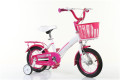 Moda infantil bicicleta com rodas de treinamento