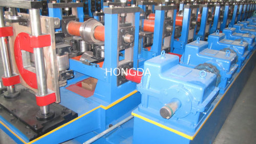 Rack Cold Roll Forming Machine 380v 50hz With Mechanical / Electrical Devices