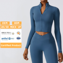 Women's Wholesale Yoga Coat Training Clothes