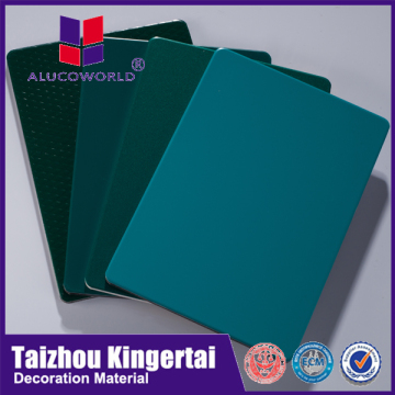 Alucoworld exterior decorating aluminium composite panels building finishing materials 4mm acp