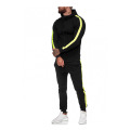 Man Track Suits 2 pezzi felpe con cappuccio manica lunga