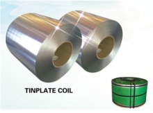 Tin coating plate for metal cans