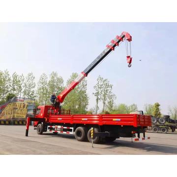 Grue de 6 tonnes montée sur camion hydraulique de qualité garantie 6x4