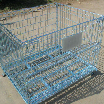 Storage Rack Foldable Wire Mesh Container