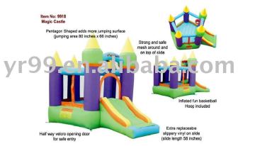 Amusement inflatable bouncer inflatable castle inflatable slide