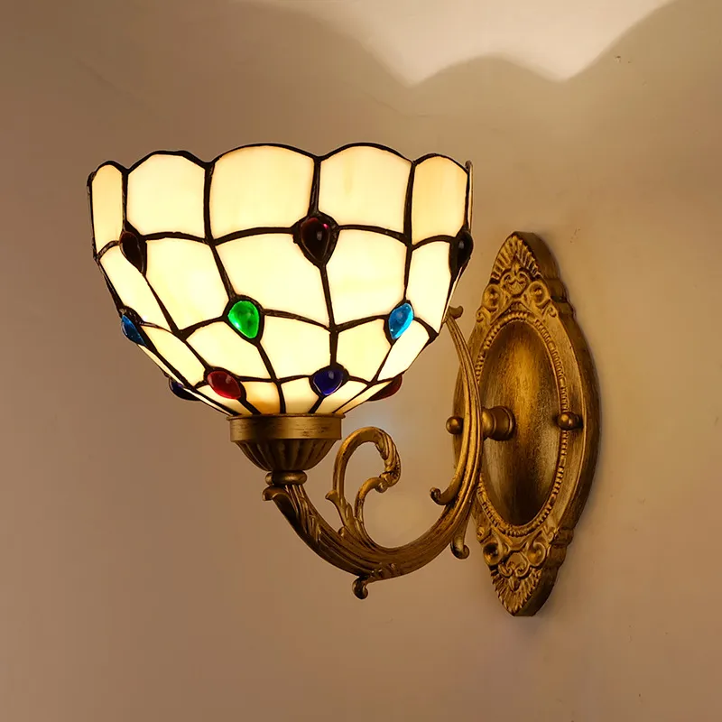 Elegant European Style LED Wall Lights for Living Rooms