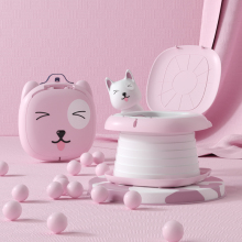 New Foldable Child Toilet: Portable, Baby-Safe Potty for Travel