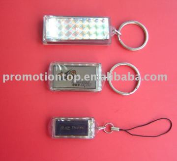 sell  LCD solar keychain solar lcd keychain