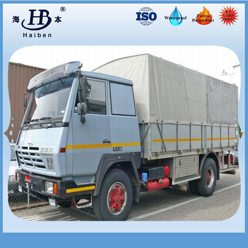 Heavy duty PVC laminated tarpaulin for truck cover