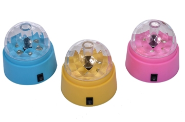 LED crystal magic football party light for party